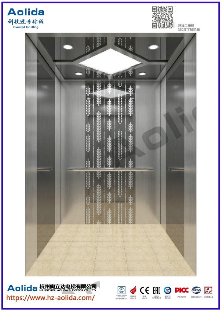 Tükörmetszetű személylift
